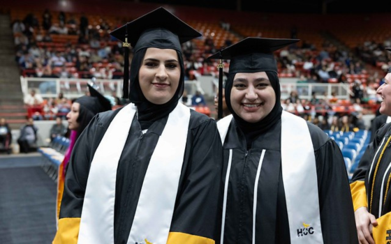 Two female graduates